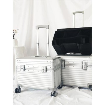 全鋁鎂合金機長拉桿箱相機箱攝影箱器材箱男女行李箱化妝箱收納箱