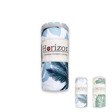Horizon登山便攜捲式防潮野餐墊(海灘墊/防水/登山休憩/便攜毯/天際線)