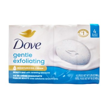 Dove 多芬 溫和去角質美容皂 保濕滋潤 肌膚柔嫩光滑  106g  4個