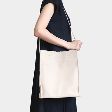 paper tote bag (s) : natural (3 ways bag)