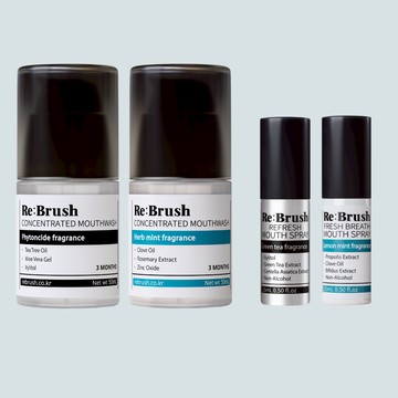 口腔清新旅遊富翁組合 茶樹漱口水*2+丁香口腔噴霧*1+綠茶口腔噴霧*1