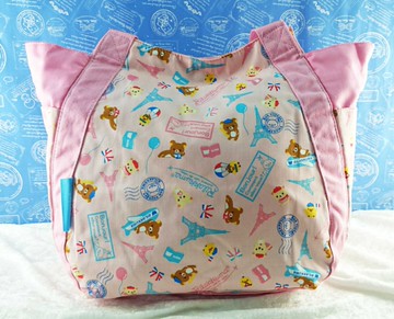 【震撼精品百貨】Rilakkuma San-X 拉拉熊懶懶熊 San-X 手提袋/肩背袋-巴黎鐵塔#86138 震撼日式精品百貨
