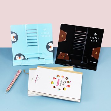 珠友chuyu-culture 鐵製看書架-小熊/企鵝