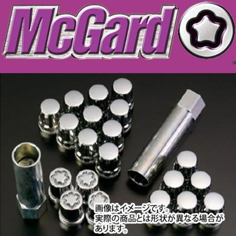 日本正規品 マックガード スプラインドライブ・インストレーションキット MCG-65557 クロームM12×1.5 16 4個入