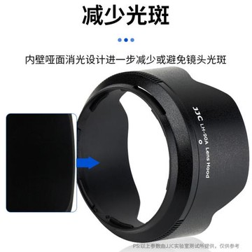 JJC 適用尼康HB-90A/HB-90遮光罩Z 50-250mm/Z 50mm f/1.8 S鏡頭