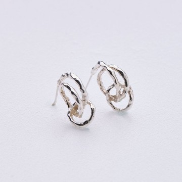Ripple earrings