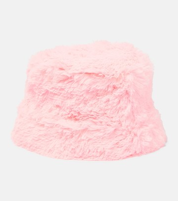 Ruslan Baginskiy Faux fur bucket hat