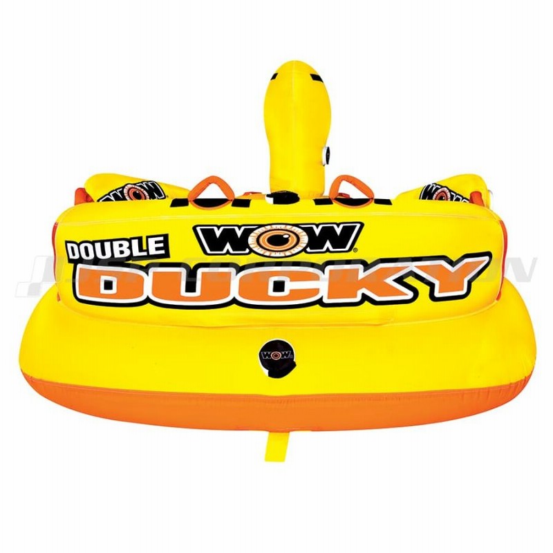トーイングチューブ WOW/ワオ 2人乗り ダブルダッキー バナナ トーイングチューブ WOW/ワオ 2人乗り ダブルダッキー バナナ