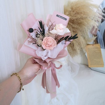 謝師花束 畢業花束 -【善良的教育】 | 老師禮物/乾燥花束/小花束