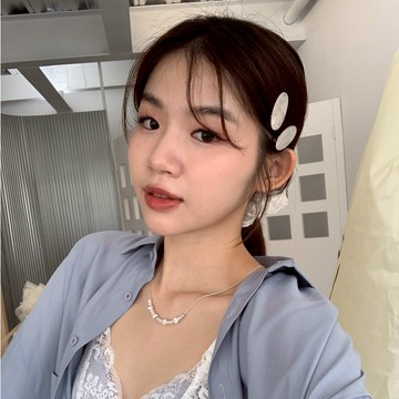 ISA_抓住浪漫的春天 高級感貝殼小髮夾_52060