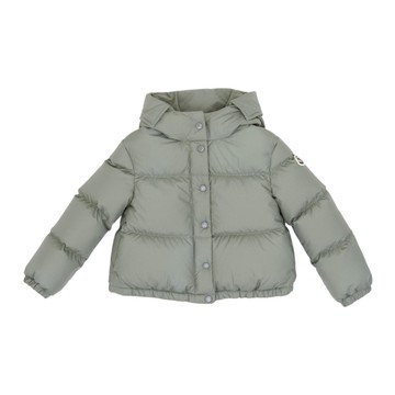 Moncler Enfant Kids 嬰幼兒橄欖綠羽絨外套