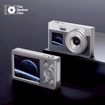 限量預購中【The Boston Film 波士頓底片公司】波士頓相機CCD復古雙螢幕美顏數位相機