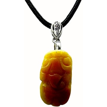 【小樂珠寶】滿色紅黃翡開運貔貅 天然A貨翡翠玉石吊墜子項鍊AA33
