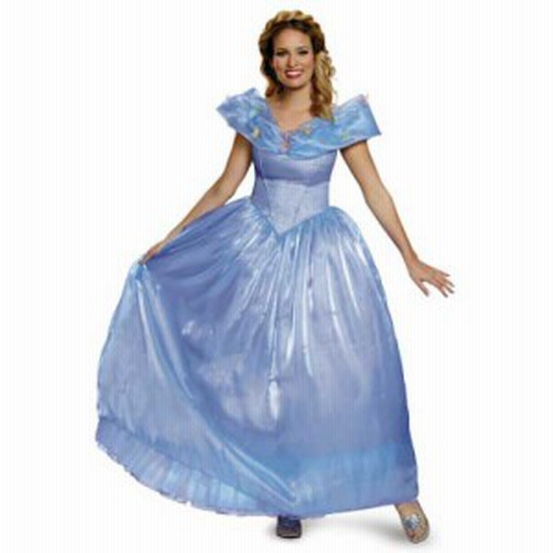 ハロウィン コスプレ ディズニー Disney シンデレラ ドレス デラックス Cinderella ドレス 大人m 5b Cs02 Dp02 通販 Lineポイント最大1 0 Get Lineショッピング