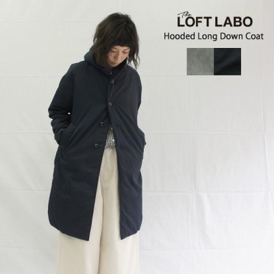 ダウンコート レディース THE LOFT LABO ロフトラボ フード付き