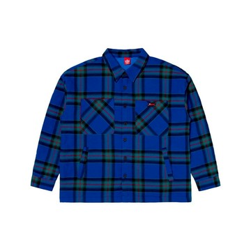 ICECREAM BIG BOY SHACKET 鋪棉夾克外套 藍格紋