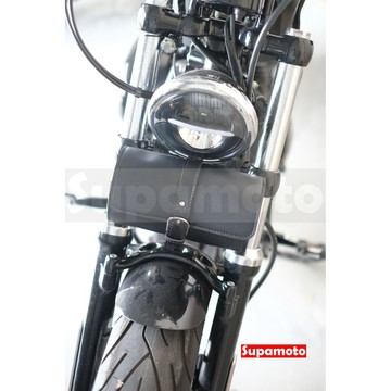 -Supamoto- MG53─圓筒包 (皮革/復古檔車改裝/側包/側箱/車尾包/加掛包包/CB350/哈雷)