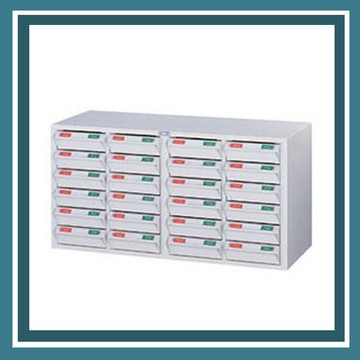 【必購網OA辦公傢俱】 CK-1424A (ABS) 牙白 表單櫃 零件櫃