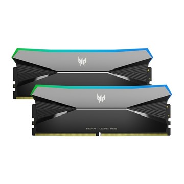 Acer Predator Hera DDR5 8400 48G(24Gx2) CL40 雙通道超頻記憶體(銀) HERA-48GB-8400-1R8-V6