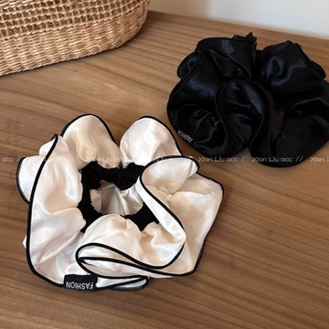 🔥2件9折🍊臺北出貨🍊可開發票重工高端扎頭大腸髮圈女超大韓系頭花高級感洋氣時尚2026新款髮飾