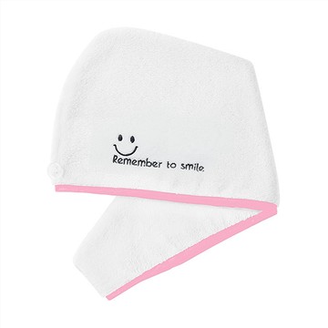 柔軟吸水乾髮帽 加厚珊瑚絨毛  款式隨機  1件