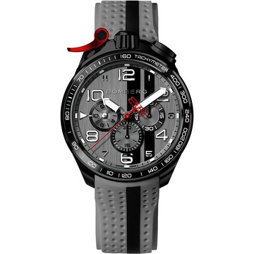 BOMBERG Bolt-68 Racing 水泥灰XL 復古賽車計時手錶 BS45CHPBA.059-14.12