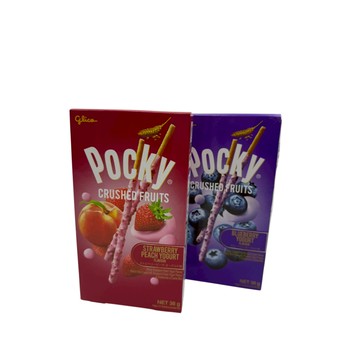 Pokcy百奇草梅果粒蜜桃優格棒【5ip8】