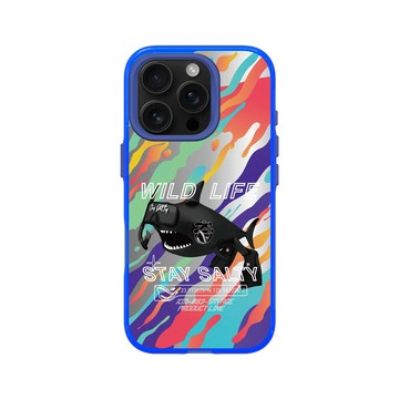 iPhone 16 Pro Clear 激光藍 - KID - 潛水鯊魚