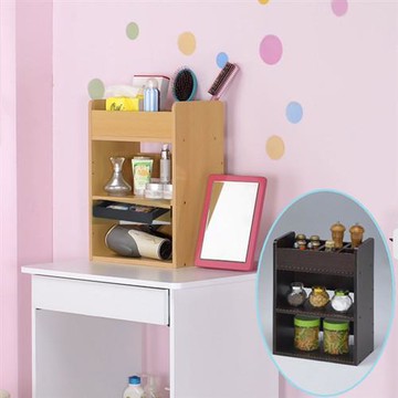 【好傢俱】貝里斯多用途桌上架/附抽屜-兩色