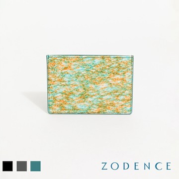 ZODENCE PAINTING進口真皮印象藝術卡片夾-多色