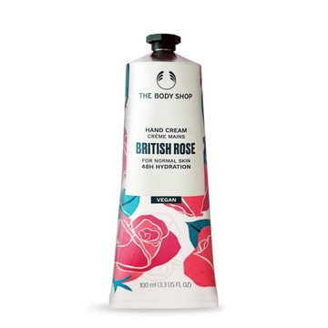 THE BODY SHOP 英皇玫瑰嫩膚護手霜(100ml)-國際航空版