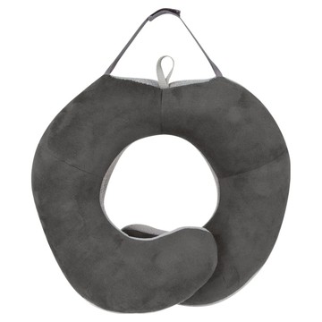 TRAVELON 3in1環繞護頸枕  灰色  直徑26 x 7.5cm