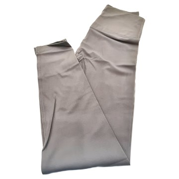 KR SKANGEL 後腰內袋高腰瑜珈褲 青岩灰 尼龍78% 彈性纖維22%  M