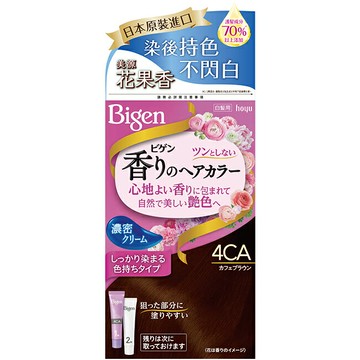 美源 花果香快速染髮霜 4CA摩卡棕色 (40g+40g)