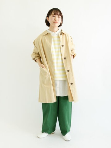 襯衫領口長板外套(FL22L0Z0180) - Samansa Mos2