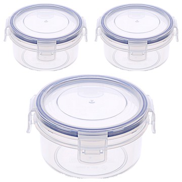 KEYWAY 天廚圓型保鮮盒  3個  單件