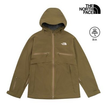 【The North Face 官方旗艦】北面UE男款深棕色DRYVENT防水衝鋒衣｜8HWP2EK
