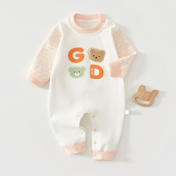 嬰兒連體衣春秋季新生寶寶衣服春裝哈衣爬服超萌嬰兒服冬打底睡衣鑫弘-萌寶童裝可開發票