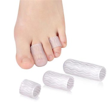 (杰恆)預購los1086貳組手指腳趾摩擦不適運動保護套重疊分離矯形硬繭防磨套