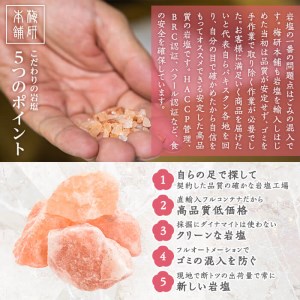 おろし金付き！ピンク岩塩食用ブロック2本セット(計約300g) 煮込み料理はブロックのまま投入！小皿において店舗や室内の装飾にも！ヒマラヤ岩塩 ピンク岩塩 岩塩 塩 食塩 調味料 ミネラル 食用 ブロック18-49