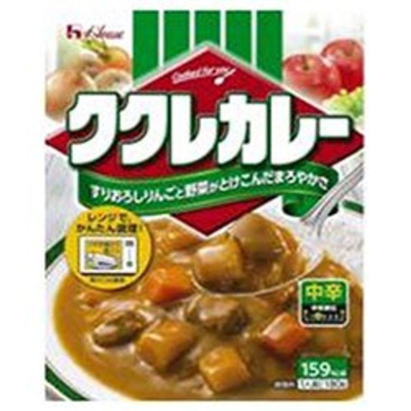 ハウス食品 ククレカレー 中辛 180g×30個入