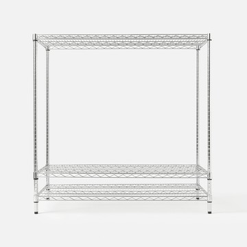 (組合) 特力屋 重型鍍鉻三層架 122x60x120cm