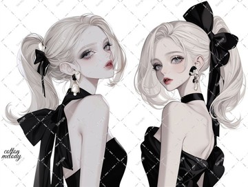 原創貼紙 no.7059 人物貼紙 原創貼紙 人物貼紙 女孩貼紙 原創人物貼紙