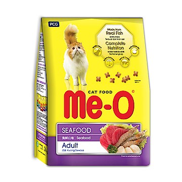 Me-O 咪歐乾貓糧 - 海鮮口味 3KG