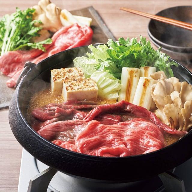 「肉の大橋亭」黒毛和牛すき焼用 お歳暮 御歳暮 ギフト お返し プレゼント お祝い 内祝い グルメ