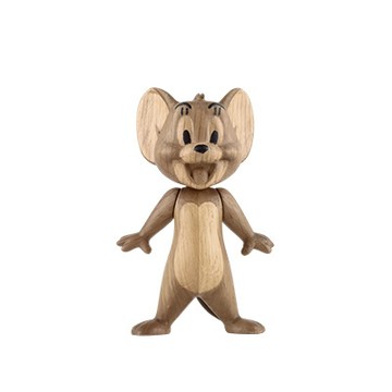 Jerry 傑利鼠 橡木擺飾（小）