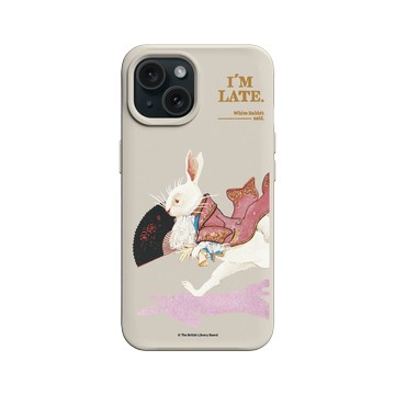 iPhone 15 SolidX 貝殼灰 - The British Library - I'm Late!