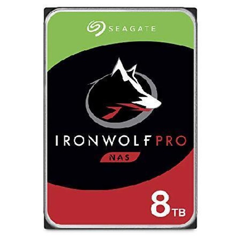 8TB 7200RPM 256MB IronWolf Pro ハードディスク 並行輸入-