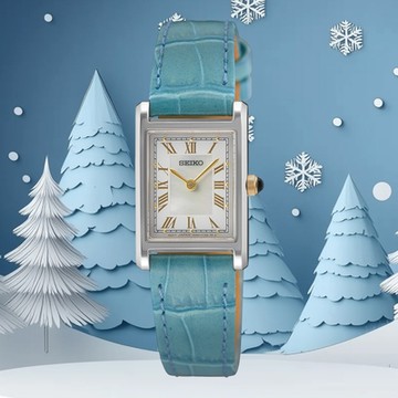 SEIKO 精工 CS 羅馬刻度 長方形 女錶 手錶 指針錶_SK040 4N30-00H0B.SWR101P1