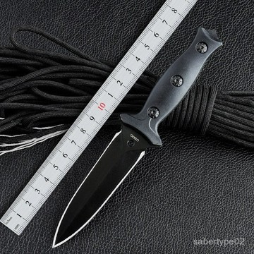 【臺灣熱銷】荒野露營戶外生存刀具防身戰術格鬥小刀高硬度鋒利直刀野外求生刀